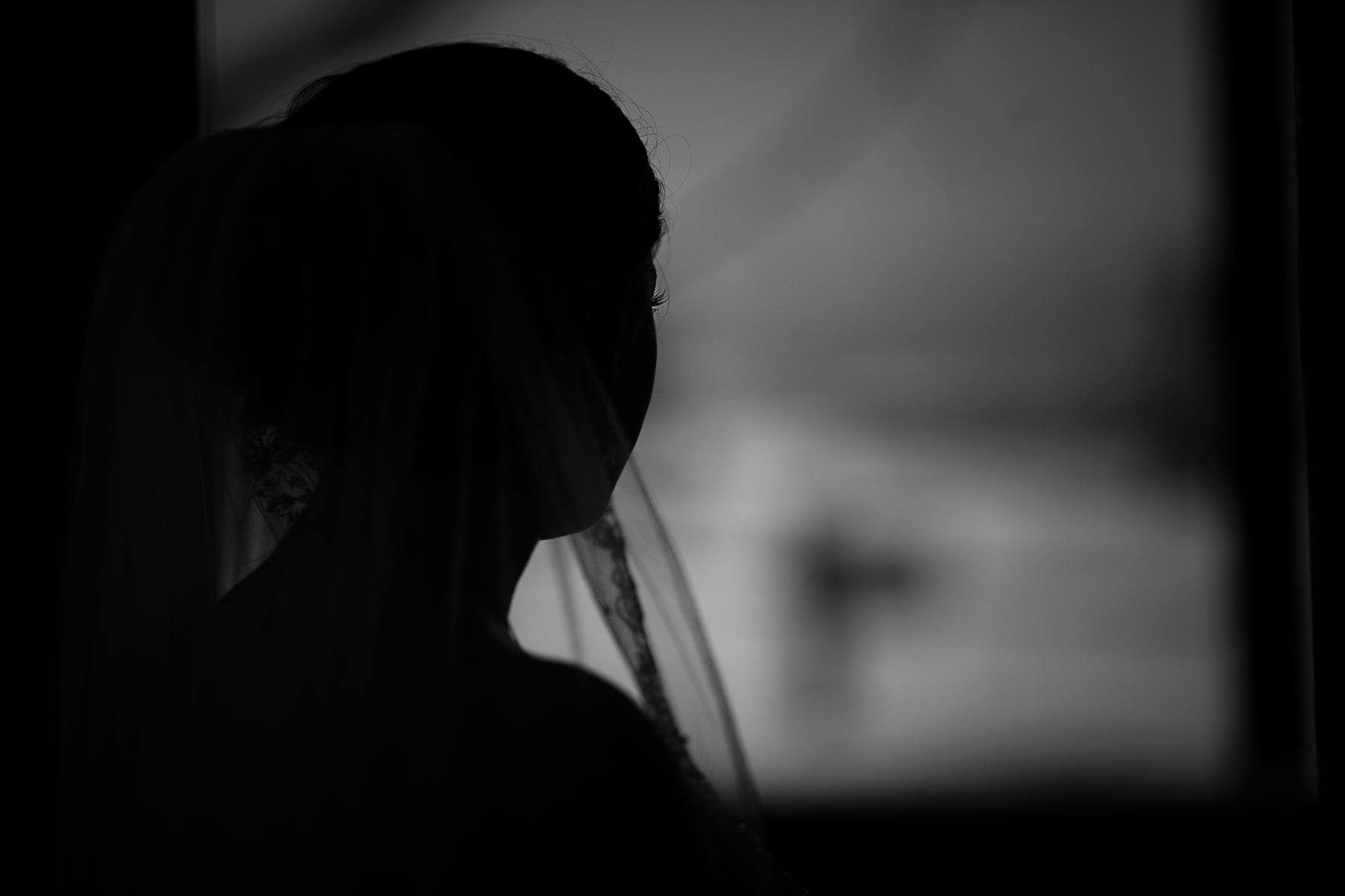 Bride silhouette